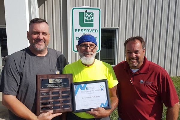 Smiley Herndon June 2019 Employee of the Month