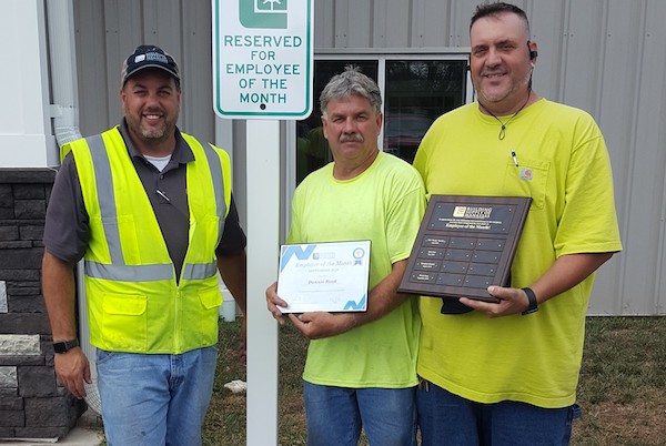 Donnie Reed September 2019 Employee of the Month